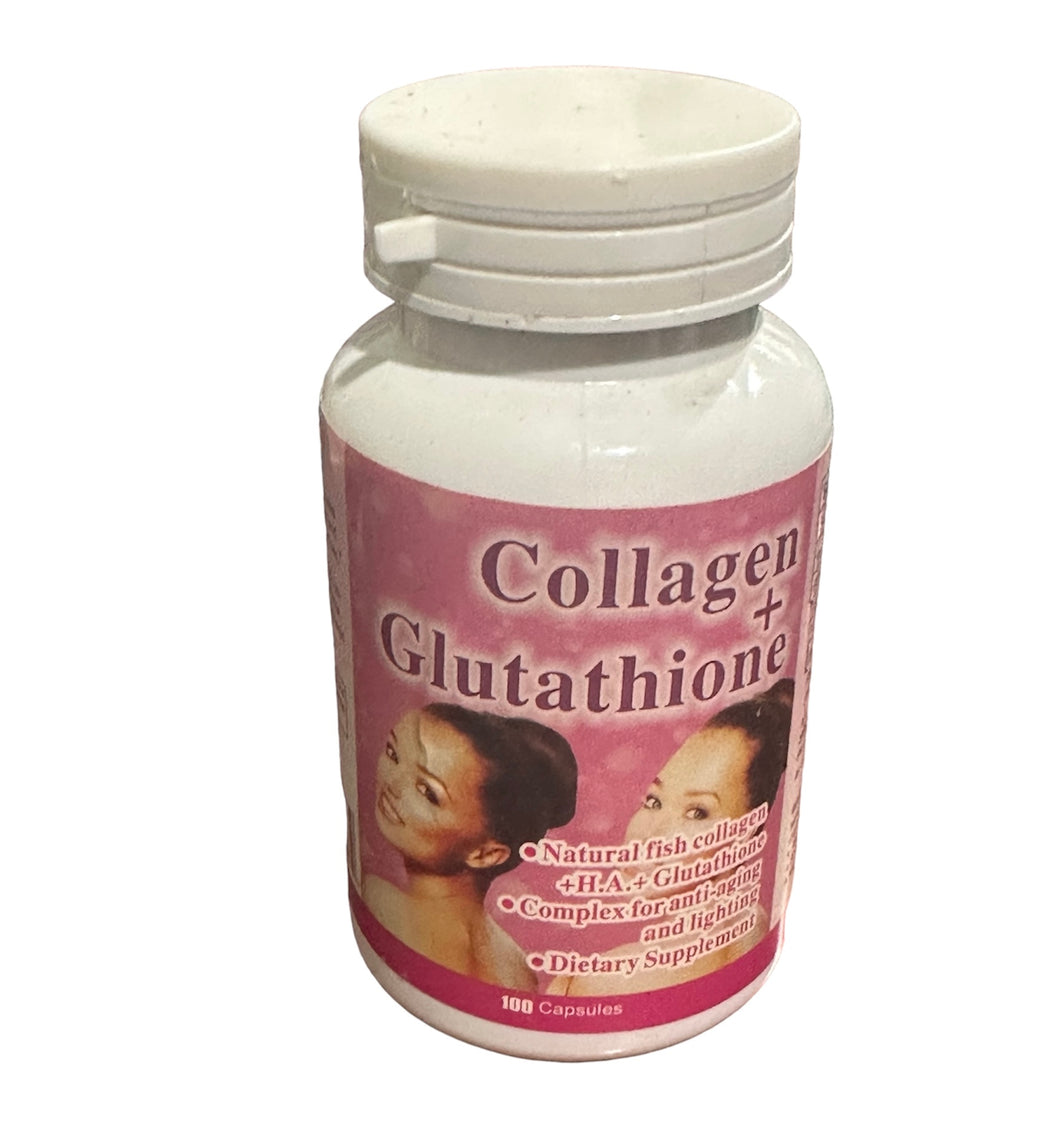 Collagen Glutathione whitening supplement