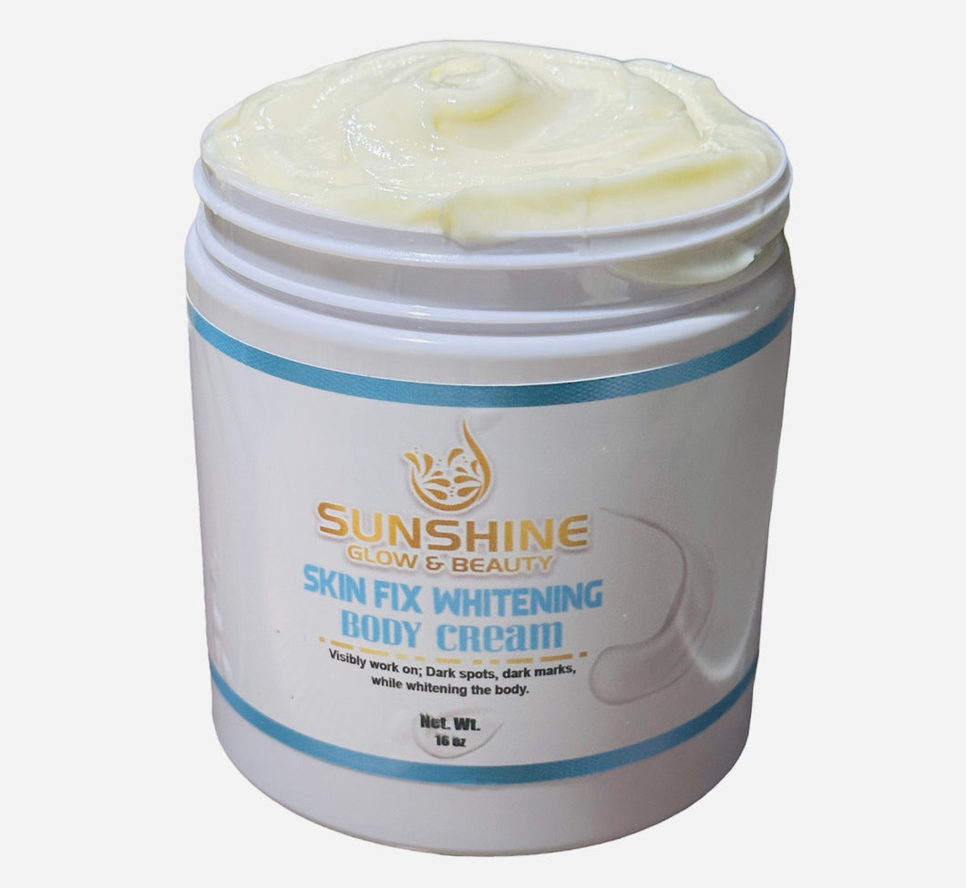 Extra strength whitening body cream